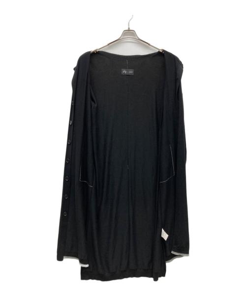 plyy by RAGNE KIKAS（プライ バイ ラグネ キカス）plyy by RAGNE KIKAS (プライ バイ ラグネ キカス) ロングカーディガン ブラック サイズ:2の古着・服飾アイテム
