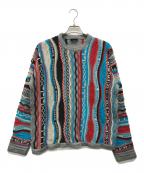 Coogiクージー）の古着「3Dニット」｜マルチカラー