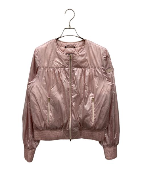 TATRAS（タトラス）TATRAS (タトラス) レーリチ ノーカラーダウンジャケット ピンク サイズ:02の古着・服飾アイテム