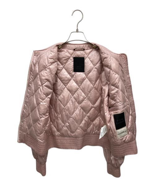 TATRAS（タトラス）TATRAS (タトラス) レーリチ ノーカラーダウンジャケット ピンク サイズ:02の古着・服飾アイテム