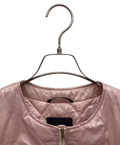 TATRAS（タトラス）TATRAS (タトラス) レーリチ ノーカラーダウンジャケット ピンク サイズ:02の古着・服飾アイテム