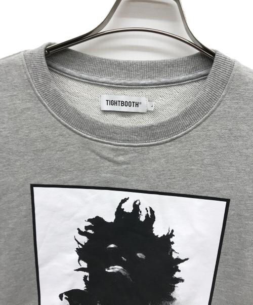 TIGHTBOOTH PRODUCTION（タイトブースプロダクション）TIGHTBOOTH PRODUCTION (タイトブースプロダクション) スウェット グレー サイズ:Lの古着・服飾アイテム