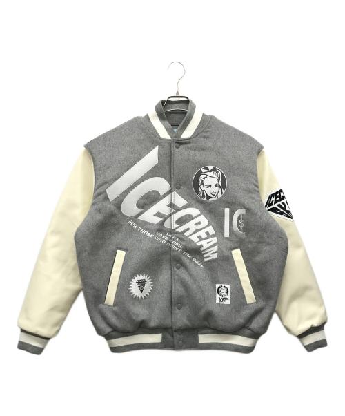 ICE CREAM（アイスクリーム）Ice Cream (アイスクリーム) スタジャン グレー サイズ:Mの古着・服飾アイテム