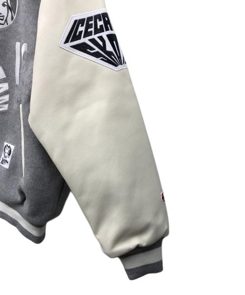 ICE CREAM（アイスクリーム）Ice Cream (アイスクリーム) スタジャン グレー サイズ:Mの古着・服飾アイテム