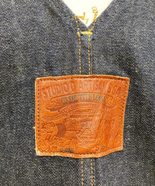 STUDIO D'ARTISAN（ステュディオダルチザン）STUDIO D'ARTISAN (ステュディオダルチザン) G3オーバーオールデニム インディゴ サイズ:38の古着・服飾アイテム