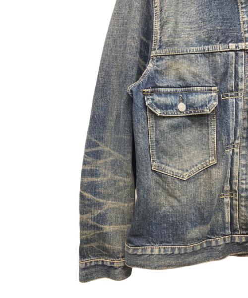 STUDIO D'ARTISAN（ステュディオダルチザン）STUDIO D'ARTISAN (ステュディオダルチザン) デニムジャケット インディゴ サイズ:44の古着・服飾アイテム