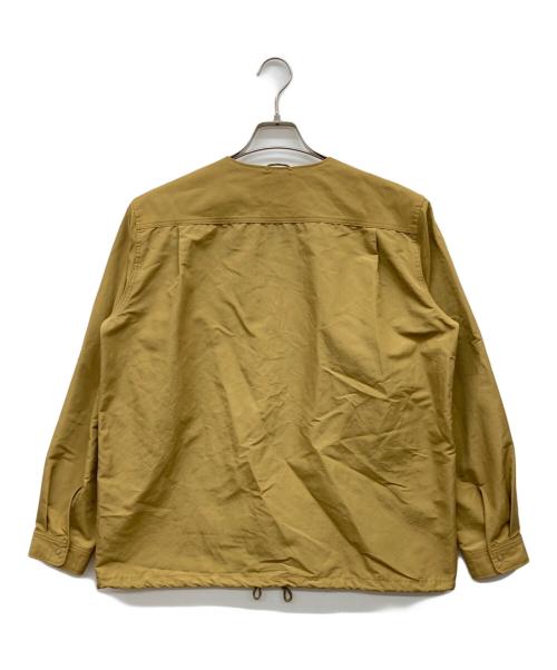 SPELL BOUND（スペルバウンド）SPELL BOUND (スペルバウンド) ノーカラーシャツ オレンジ サイズ:2の古着・服飾アイテム