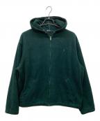 POLO RALPH LAURENポロ・ラルフローレン）の古着「フリースジップパーカー」｜グリーン