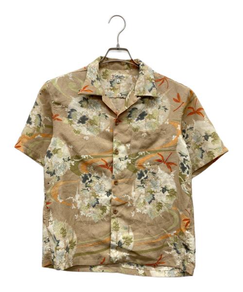 ETERNAL（エターナル）ETERNAL (エターナル) オープンカラーシャツ ベージュ サイズ:Mの古着・服飾アイテム