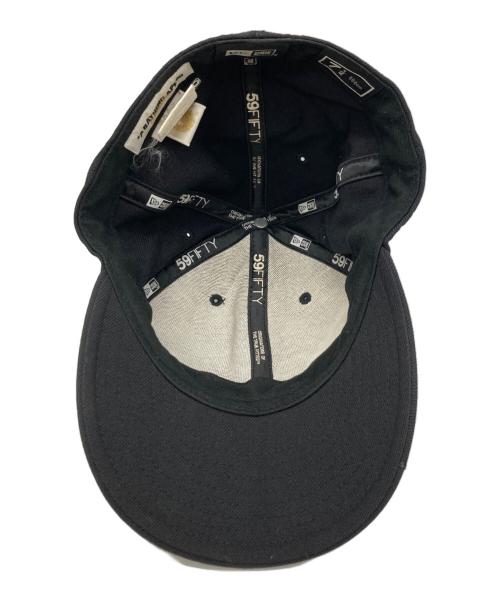 New Era（ニューエラ）New Era (ニューエラ) BAPE BY A BATHING APE (ベイプバイアベイシングエイプ) Bapeキャップ ブラック サイズ:7 1/2 59.6cmの古着・服飾アイテム