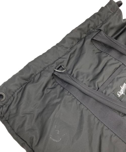 RAMIDUS（ラミダス）RAMIDUS (ラミダス) Denham (デンハム) 巾着トートバッグ ブラックの古着・服飾アイテム