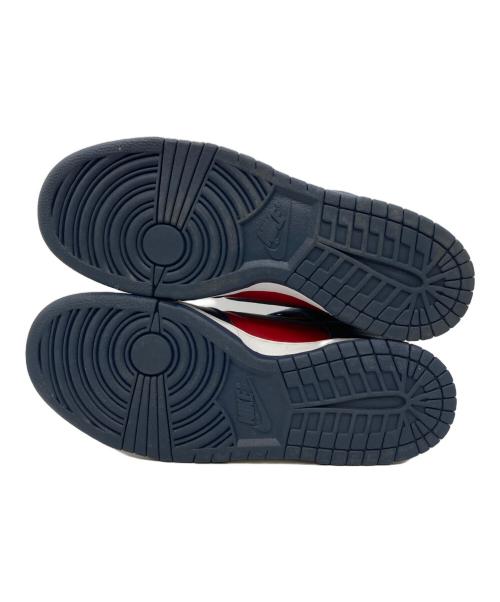 NIKE SB（ナイキエスビー）NIKE SB (ナイキエスビー) SB DUNK HIGH OG QS ネイビー×レッド サイズ:US10の古着・服飾アイテム