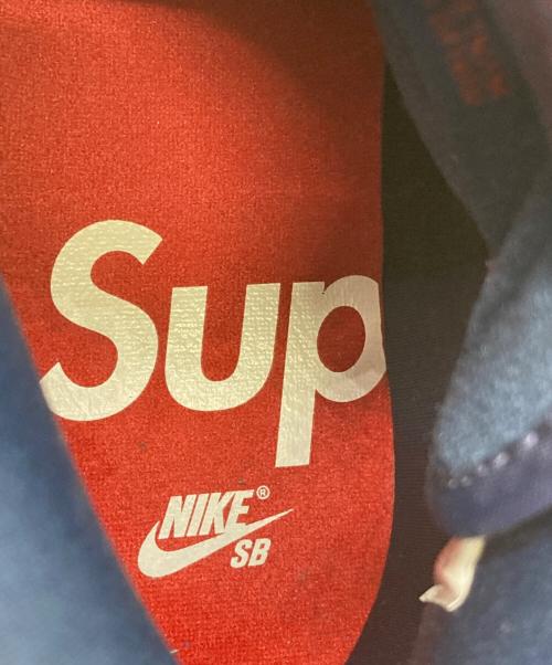 NIKE SB（ナイキエスビー）NIKE SB (ナイキエスビー) SB DUNK HIGH OG QS ネイビー×レッド サイズ:US10の古着・服飾アイテム