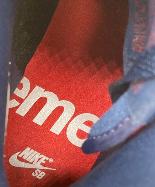 NIKE SB（ナイキエスビー）NIKE SB (ナイキエスビー) SB DUNK HIGH OG QS ネイビー×レッド サイズ:US10の古着・服飾アイテム