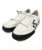 OFFWHITEオフホワイト）の古着「low vulcanized sneakers」｜ホワイト