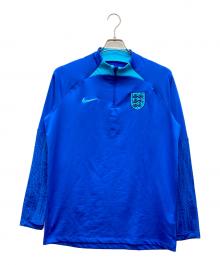 NIKE（ナイキ）の古着「ハーフジップカットソー」｜ブルー