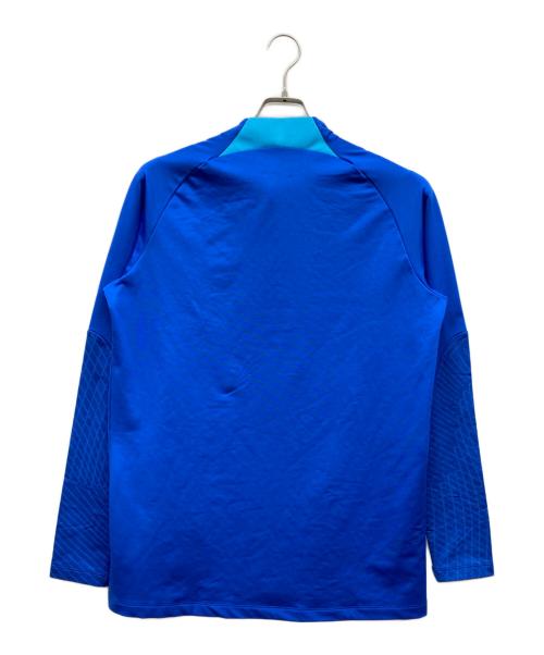 NIKE（ナイキ）NIKE (ナイキ) ハーフジップカットソー ブルー サイズ:Lの古着・服飾アイテム