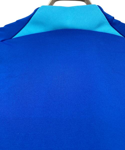 NIKE（ナイキ）NIKE (ナイキ) ハーフジップカットソー ブルー サイズ:Lの古着・服飾アイテム