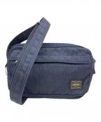 PORTERポーター）の古着「ショルダーポーチ」｜インディゴ