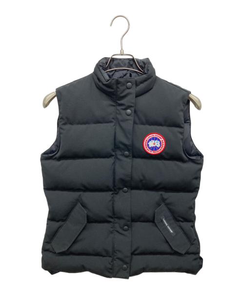 CANADA GOOSE（カナダグース）CANADA GOOSE (カナダグース) ダウンベスト ブラック サイズ:Mの古着・服飾アイテム