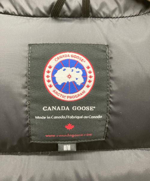 CANADA GOOSE（カナダグース）CANADA GOOSE (カナダグース) ダウンベスト ブラック サイズ:Mの古着・服飾アイテム
