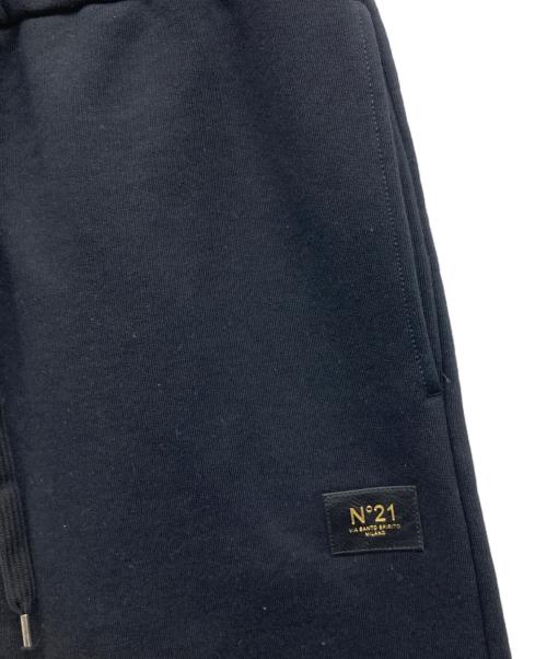 N°21 numero ventuno（ヌメロヴェントゥーノ）N°21 NUMERO VENTUNO (ヌメロヴェントゥーノ) スウェットパンツ ブラック サイズ:XXSの古着・服飾アイテム