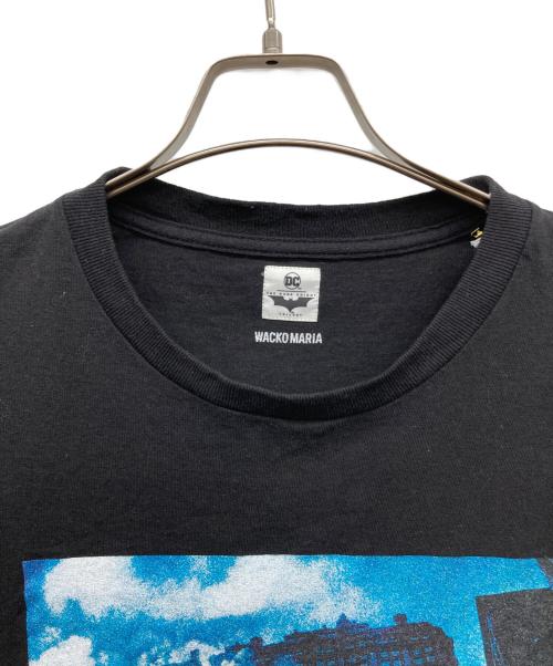 WACKO MARIA（ワコマリア）WACKO MARIA (ワコマリア) THE DARK KNIGHT TRILOGY (ザダークナイトトリロジー) T-SHIRT (TYPE-2) ブラック サイズ:Lの古着・服飾アイテム