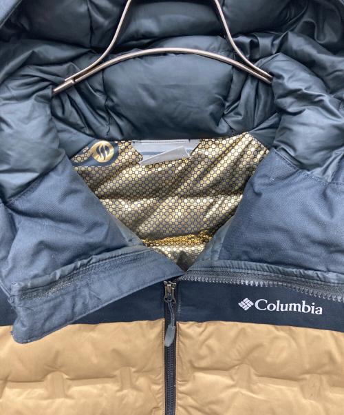 Columbia（コロンビア）Columbia (コロンビア) ダウンフーディ ブラウン サイズ:Lの古着・服飾アイテム