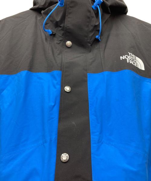 THE NORTH FACE（ザ ノース フェイス）THE NORTH FACE (ザ ノース フェイス) 86 RETRO MOUNTAIN JACKET ブラック×ブルー サイズ:Lの古着・服飾アイテム