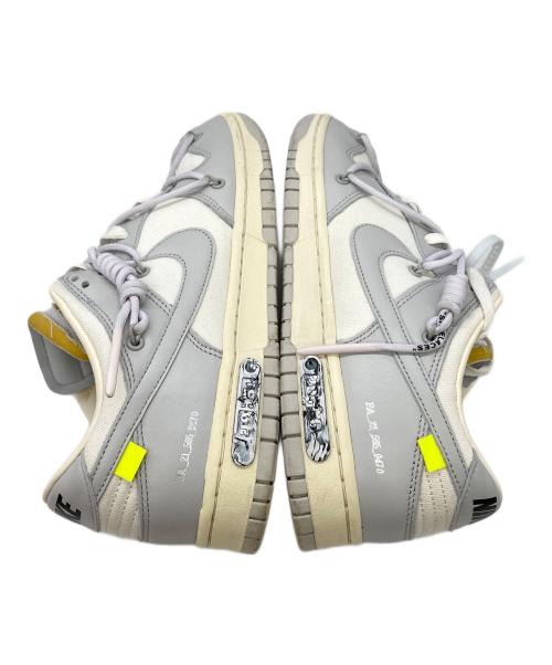 NIKE（ナイキ）NIKE (ナイキ) OFF-WHITE (オフホワイト) ナイキ ダンク ロー 1 OF 50 グレー サイズ:US9.5の古着・服飾アイテム