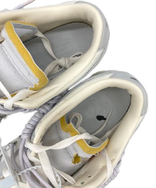 NIKE（ナイキ）NIKE (ナイキ) OFF-WHITE (オフホワイト) ナイキ ダンク ロー 1 OF 50 グレー サイズ:US9.5の古着・服飾アイテム