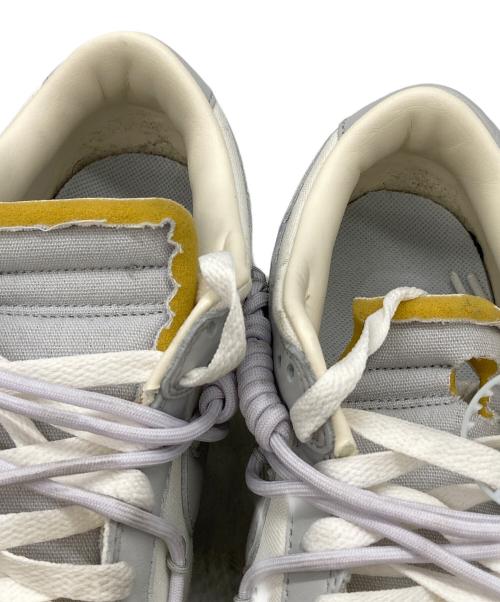 NIKE（ナイキ）NIKE (ナイキ) OFF-WHITE (オフホワイト) ナイキ ダンク ロー 1 OF 50 グレー サイズ:US9.5の古着・服飾アイテム