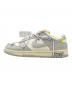 NIKE (ナイキ) OFF-WHITE (オフホワイト) ナイキ ダンク ロー 1 OF 50 グレー サイズ:US9.5：25000円