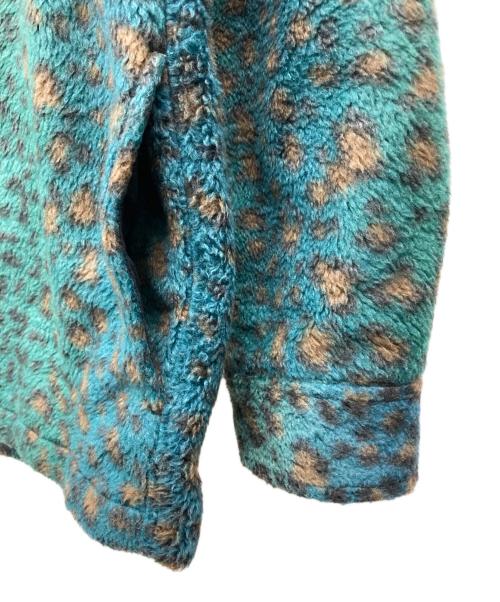 SUPREME（シュプリーム）Supreme (シュプリーム) Fleece Zip Up Hooded shirt グリーン サイズ:Mの古着・服飾アイテム