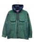 Supreme（シュプリーム）の古着「Fleece Zip Up Hooded shirt」｜グリーン