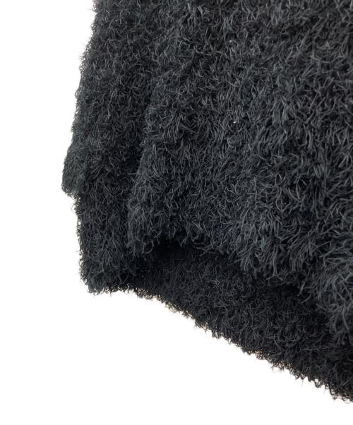 Gemini（ジェミニ）Gemini (ジェミニ) ファンシーヤーンプルオーバー ブラック サイズ:Fの古着・服飾アイテム