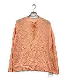 THIRD MAGAZINE（サードマガジン）の古着「シアーブラウス」｜ピンク