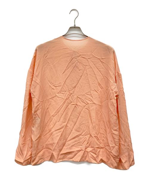 THIRD MAGAZINE（サードマガジン）THIRD MAGAZINE (サードマガジン) シアーブラウス ピンク サイズ:9の古着・服飾アイテム