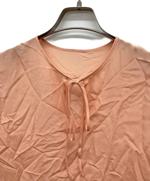 THIRD MAGAZINE（サードマガジン）THIRD MAGAZINE (サードマガジン) シアーブラウス ピンク サイズ:9の古着・服飾アイテム