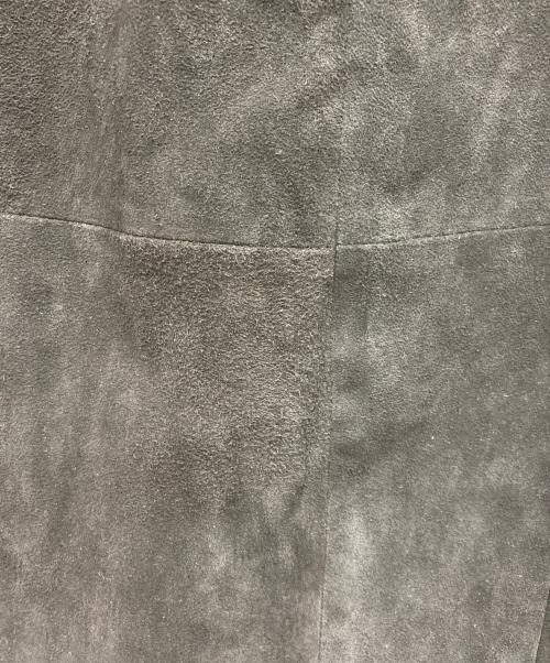 THIRD MAGAZINE（サードマガジン）THIRD MAGAZINE (サードマガジン) スウェードマーメイドスカート ブラック サイズ:9の古着・服飾アイテム