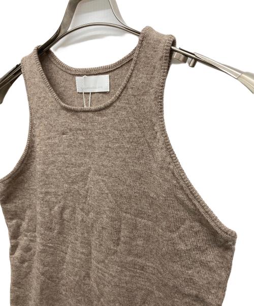 GALLARDA GALANTE（ガリャルダガランテ）GALLARDA GALANTE (ガリャルダガランテ) タンクトップ ベージュ サイズ:F 未使用品の古着・服飾アイテム