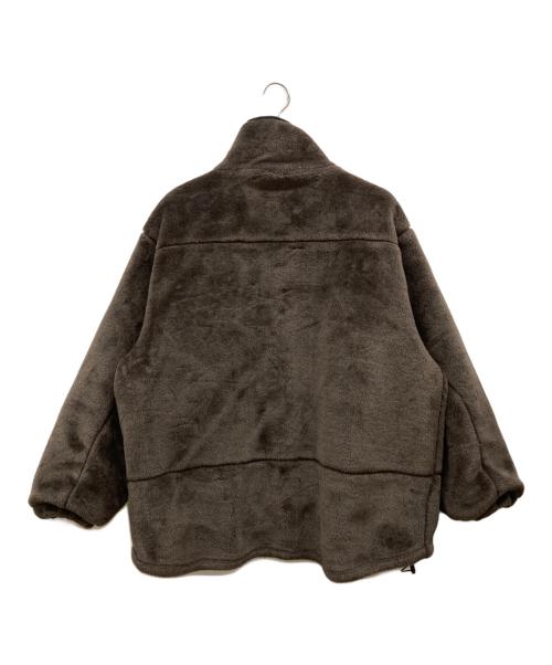 GALLARDA GALANTE NAVY（ガリャルダガランテネイビー）GALLARDA GALANTE NAVY (ガリャルダガランテネイビー) ボアブルゾン ブラウン サイズ:Fの古着・服飾アイテム