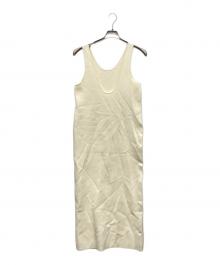 Adam et Rope（アダム エ ロペ）の古着「ノースリーブワンピース」｜アイボリー