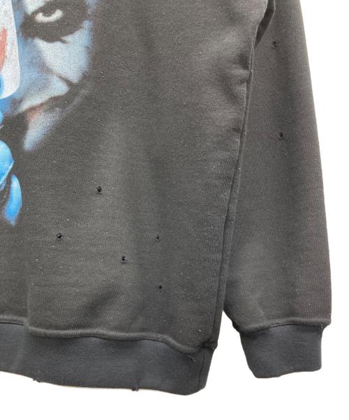 HIGH GATE（ハイゲート）HIGH GATE (ハイゲート) プリントスウェット ブラック サイズ:1の古着・服飾アイテム