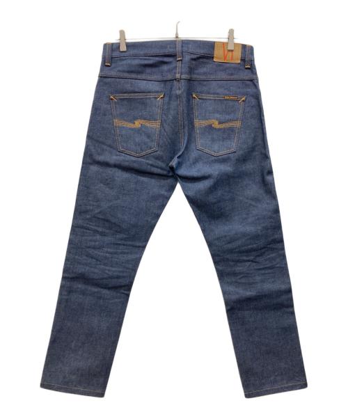 NUDIE JEANS（ヌーディー・ジーンズ）NUDIE JEANS (ヌーディー・ジーンズ) Skinny Linデニムパンツ インディゴ サイズ:W32×L32の古着・服飾アイテム