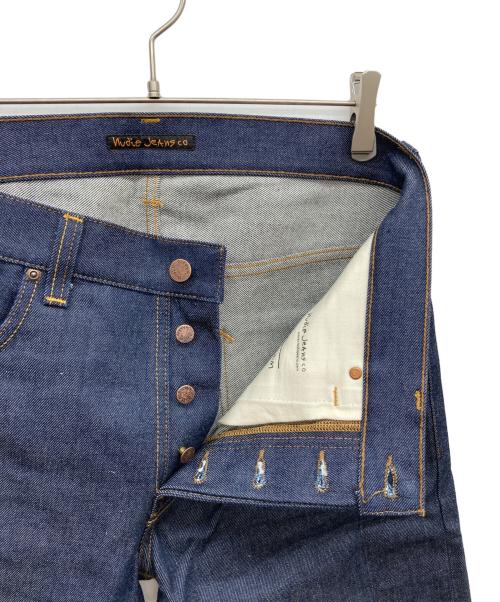 NUDIE JEANS（ヌーディー・ジーンズ）NUDIE JEANS (ヌーディー・ジーンズ) Skinny Linデニムパンツ インディゴ サイズ:W32×L32の古着・服飾アイテム