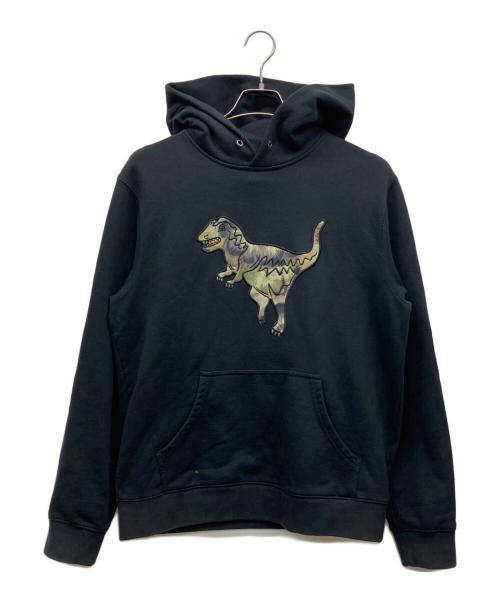 COACH（コーチ）COACH (コーチ) kaffe (カフェ) Rexy Hoodie With Kaffe Fassett Print ブラック サイズ:Mの古着・服飾アイテム