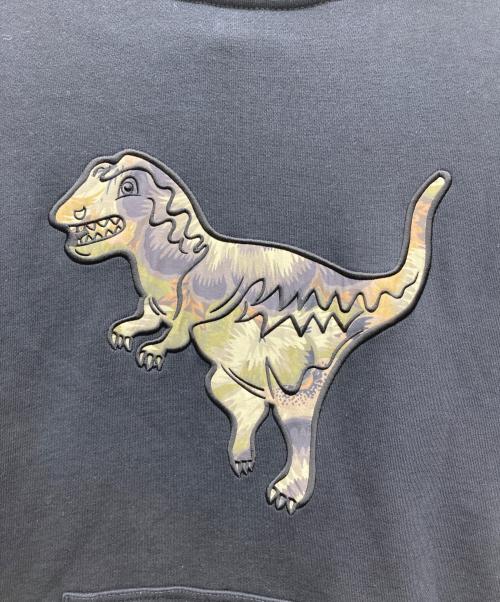 COACH（コーチ）COACH (コーチ) kaffe (カフェ) Rexy Hoodie With Kaffe Fassett Print ブラック サイズ:Mの古着・服飾アイテム