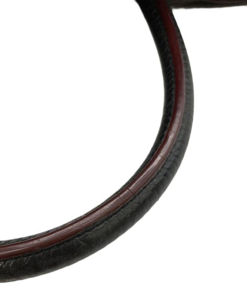 COACH（コーチ）COACH (コーチ) レザーボストンバッグ ブラックの古着・服飾アイテム