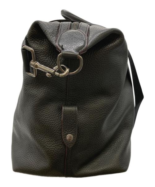 COACH（コーチ）COACH (コーチ) レザーボストンバッグ ブラックの古着・服飾アイテム